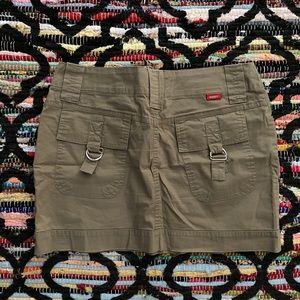 Guess Cargo mini skirt.